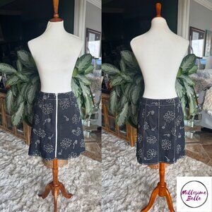 Worth Flower Mini Skirt